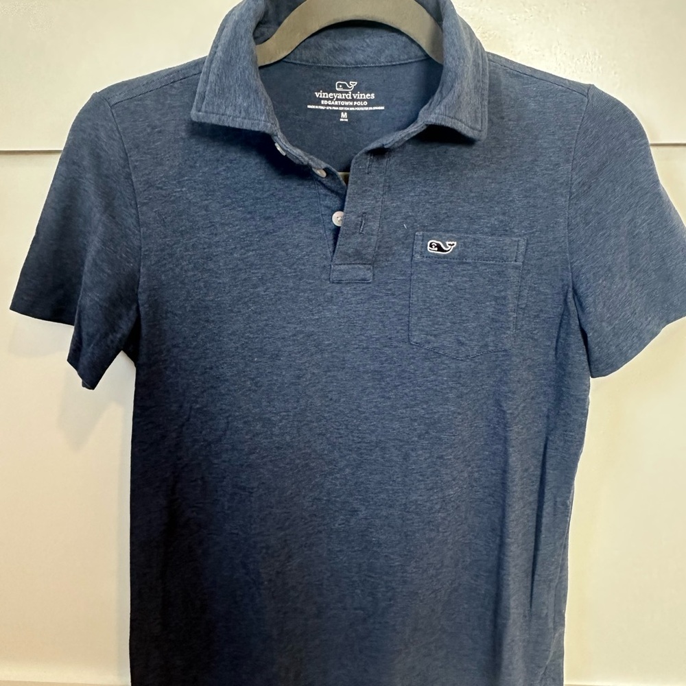 Vineyard Vines Boy's Blue Polo Shirt